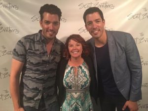 Rene with Property Brothers